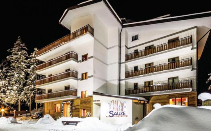 Sauze Hotel, Sauze d'Oulx, External Night